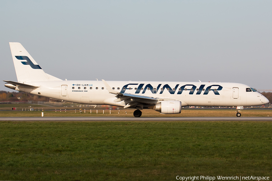 Finnair Embraer ERJ-190LR (ERJ-190-100LR) (OH-LKM) | Photo 257161