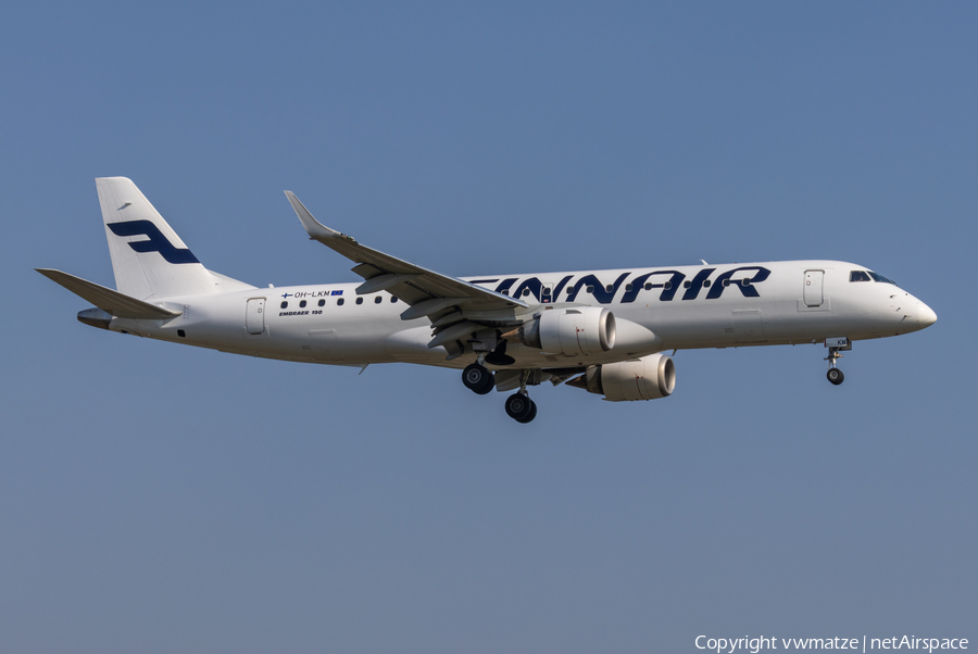 Finnair Embraer ERJ-190LR (ERJ-190-100LR) (OH-LKM) | Photo 518417