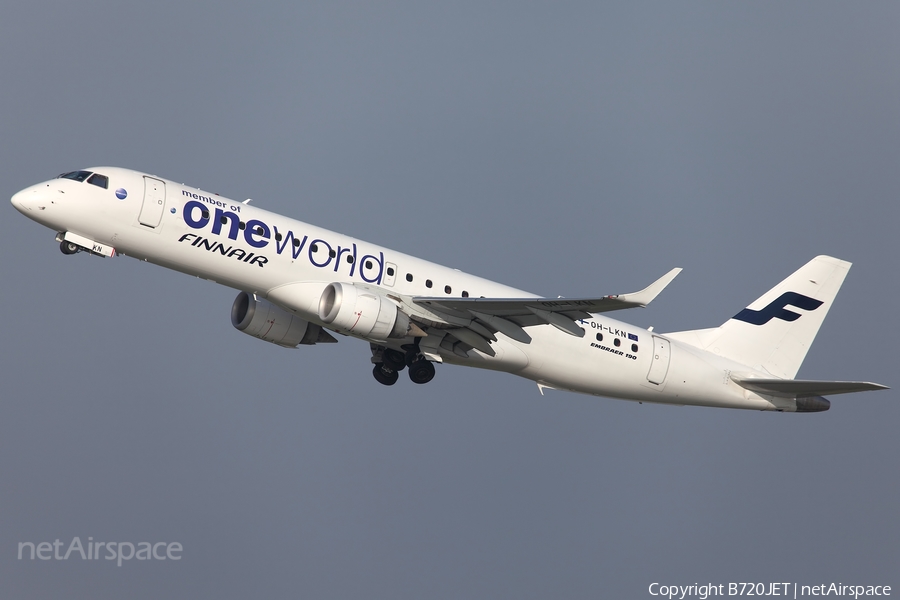 Finnair Embraer ERJ-190LR (ERJ-190-100LR) (OH-LKN) | Photo 106768