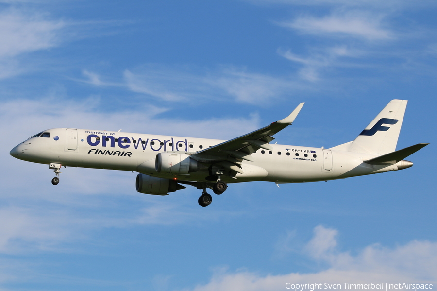 Finnair Embraer ERJ-190LR (ERJ-190-100LR) (OH-LKN) | Photo 119521