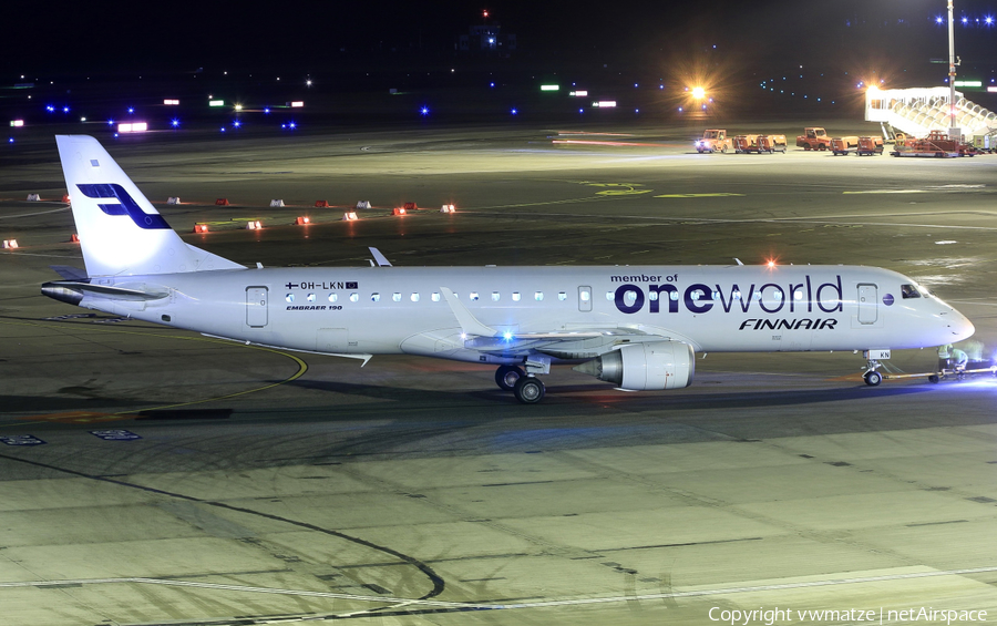 Finnair Embraer ERJ-190LR (ERJ-190-100LR) (OH-LKN) | Photo 142326