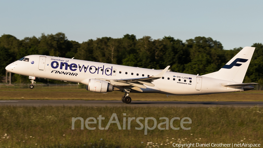 Finnair Embraer ERJ-190LR (ERJ-190-100LR) (OH-LKN) | Photo 166956