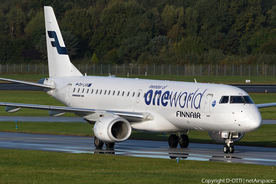 Finnair Embraer ERJ-190LR (ERJ-190-100LR) (OH-LKN) | Photo 192125