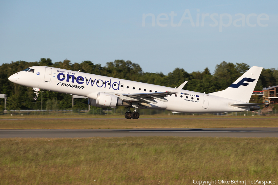 Finnair Embraer ERJ-190LR (ERJ-190-100LR) (OH-LKN) | Photo 78307