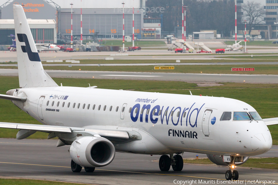 Finnair Embraer ERJ-190LR (ERJ-190-100LR) (OH-LKN) | Photo 94143