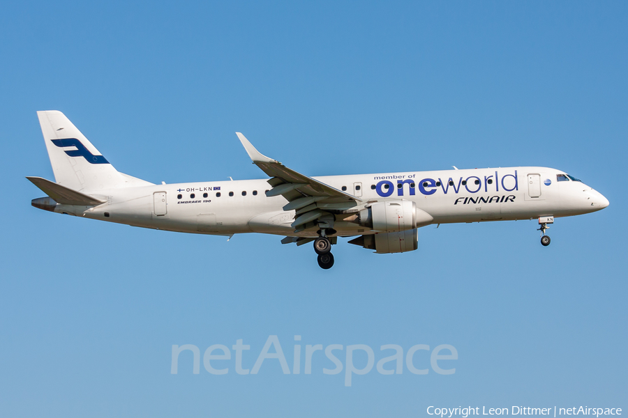 Finnair Embraer ERJ-190LR (ERJ-190-100LR) (OH-LKN) | Photo 255514