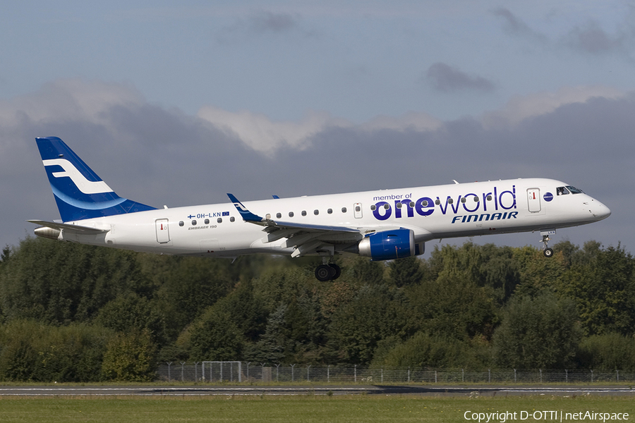 Finnair Embraer ERJ-190LR (ERJ-190-100LR) (OH-LKN) | Photo 277827