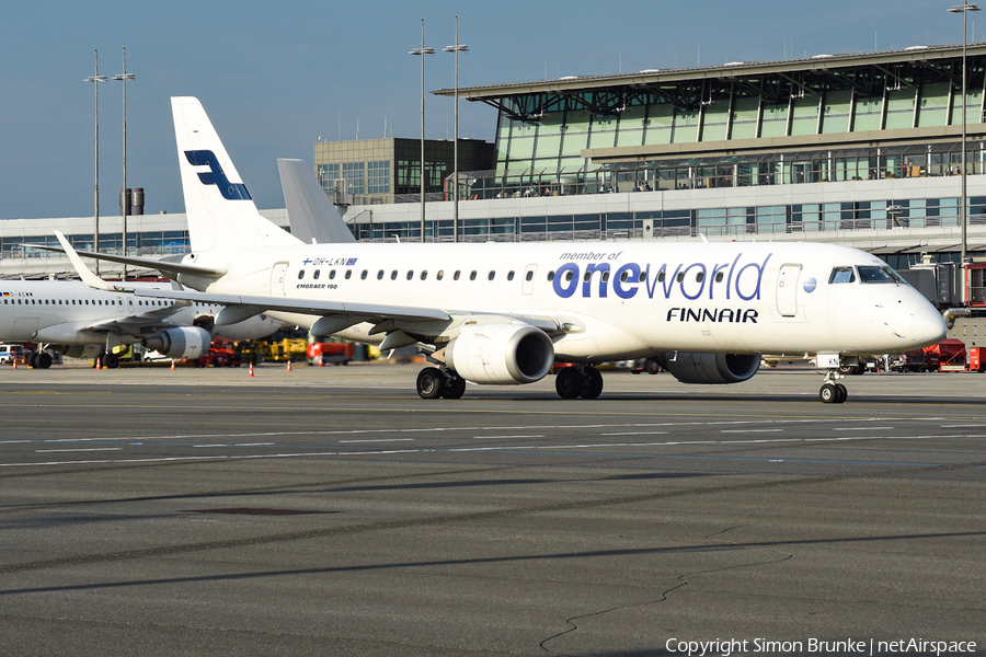 Finnair Embraer ERJ-190LR (ERJ-190-100LR) (OH-LKN) | Photo 522189