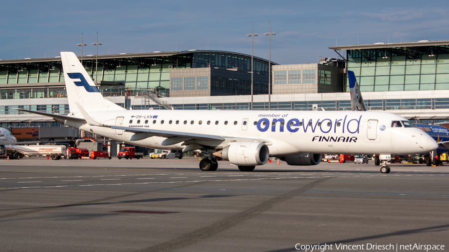 Finnair Embraer ERJ-190LR (ERJ-190-100LR) (OH-LKN) | Photo 522542