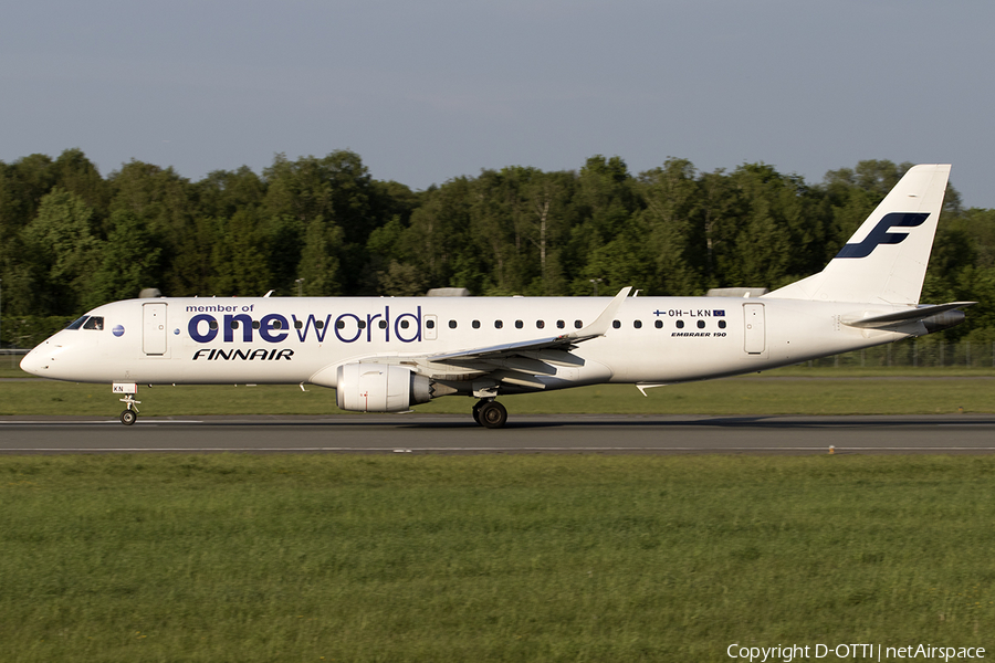 Finnair Embraer ERJ-190LR (ERJ-190-100LR) (OH-LKN) | Photo 559435