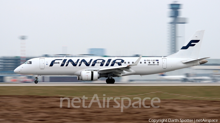 Finnair Embraer ERJ-190LR (ERJ-190-100LR) (OH-LKO) | Photo 208764