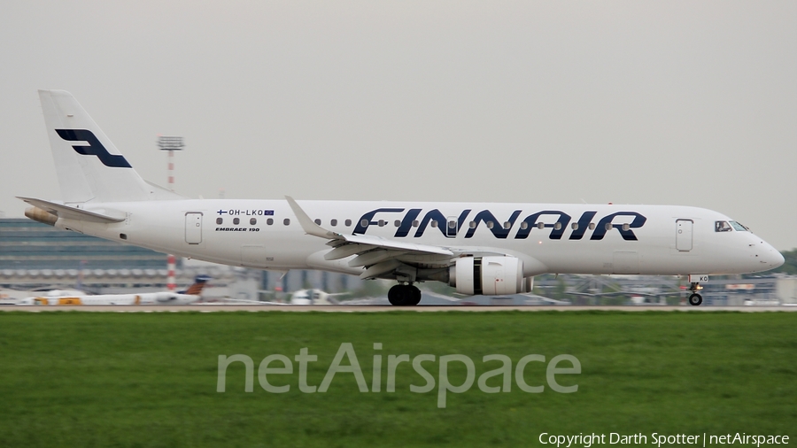 Finnair Embraer ERJ-190LR (ERJ-190-100LR) (OH-LKO) | Photo 209650