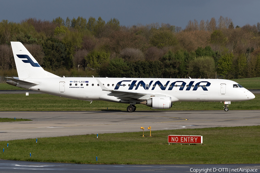 Finnair Embraer ERJ-190LR (ERJ-190-100LR) (OH-LKO) | Photo 157172