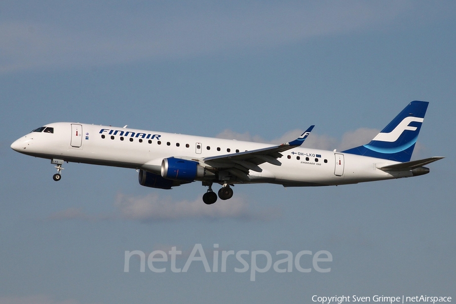 Finnair Embraer ERJ-190LR (ERJ-190-100LR) (OH-LKO) | Photo 16703