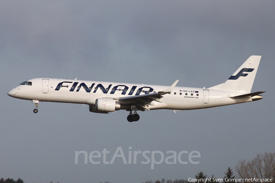Finnair Embraer ERJ-190LR (ERJ-190-100LR) (OH-LKO) | Photo 17000