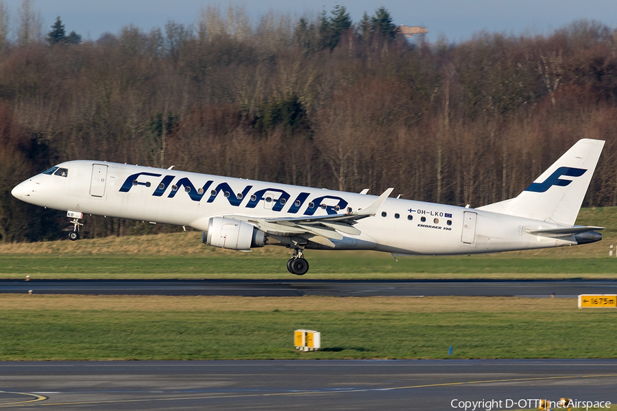 Finnair Embraer ERJ-190LR (ERJ-190-100LR) (OH-LKO) | Photo 203787