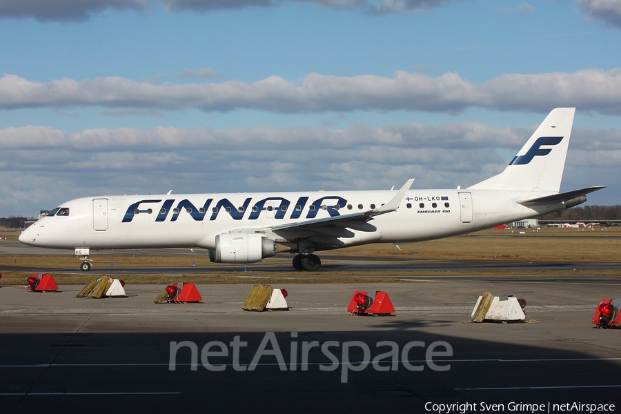 Finnair Embraer ERJ-190LR (ERJ-190-100LR) (OH-LKO) | Photo 224695