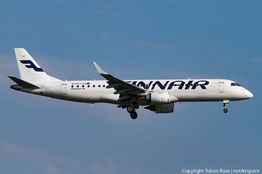 Finnair Embraer ERJ-190LR (ERJ-190-100LR) (OH-LKO) | Photo 302321
