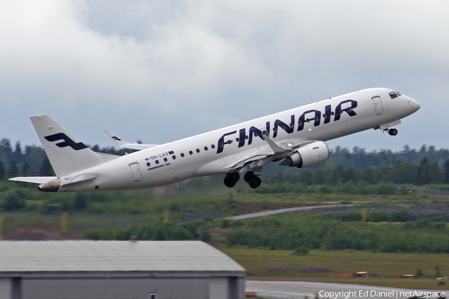 Finnair Embraer ERJ-190LR (ERJ-190-100LR) (OH-LKO) | Photo 49758