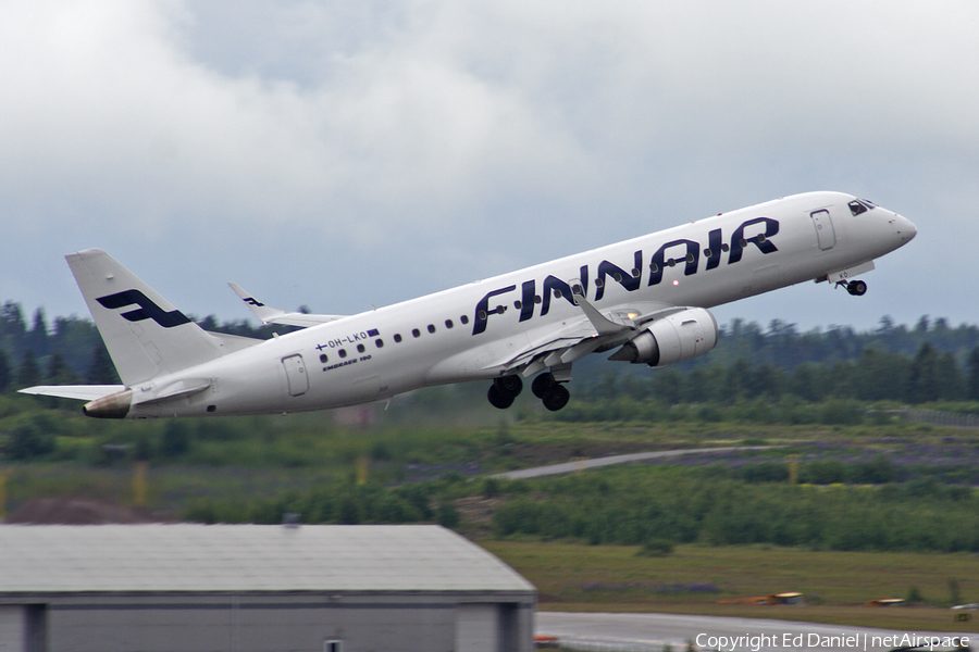 Finnair Embraer ERJ-190LR (ERJ-190-100LR) (OH-LKO) | Photo 49758