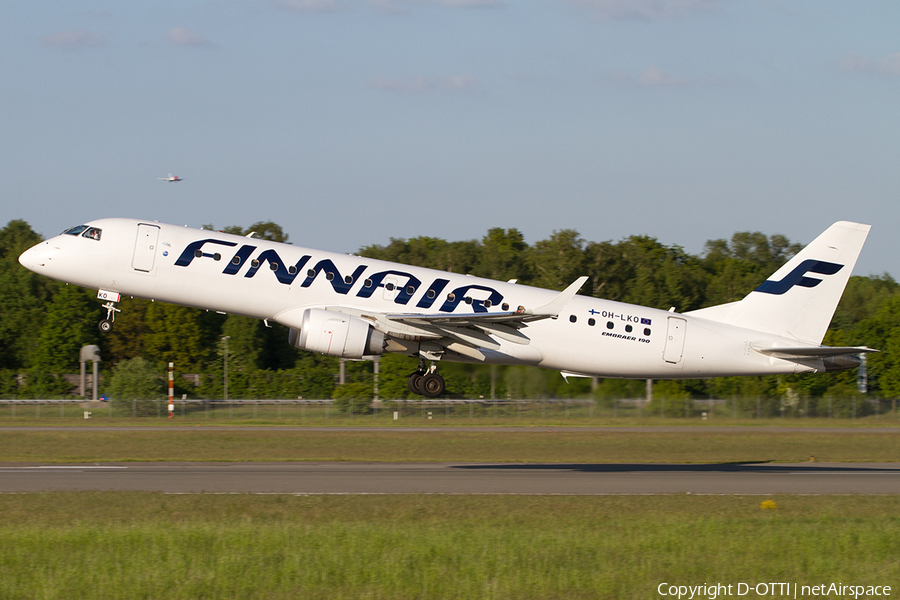 Finnair Embraer ERJ-190LR (ERJ-190-100LR) (OH-LKO) | Photo 495030