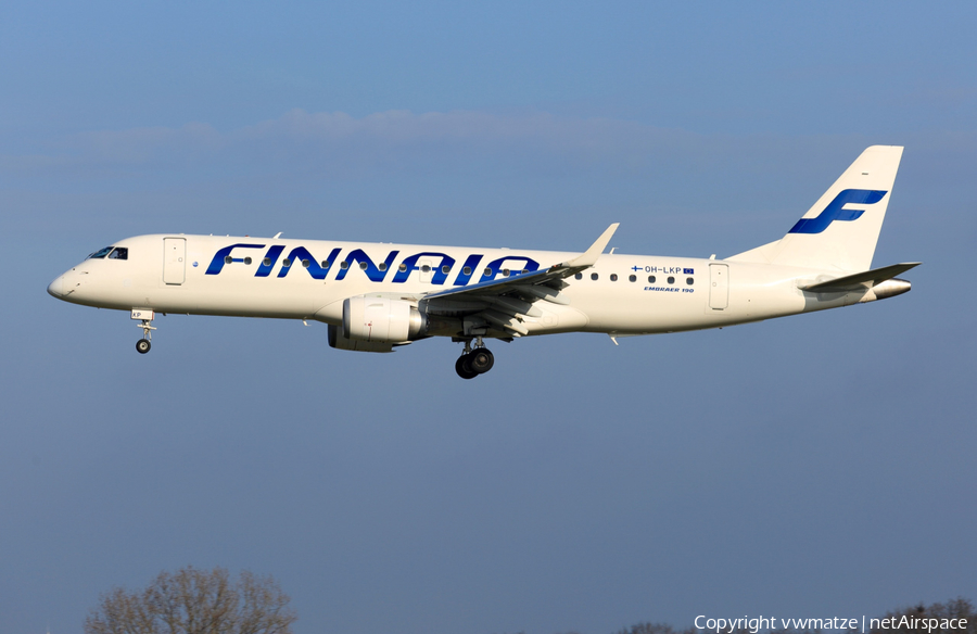 Finnair Embraer ERJ-190LR (ERJ-190-100LR) (OH-LKP) | Photo 153502