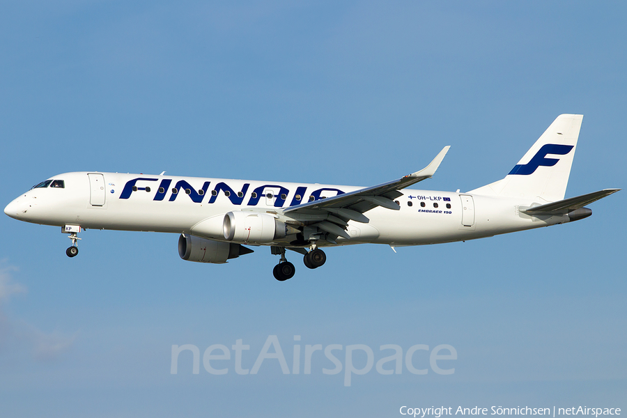 Finnair Embraer ERJ-190LR (ERJ-190-100LR) (OH-LKP) | Photo 29403