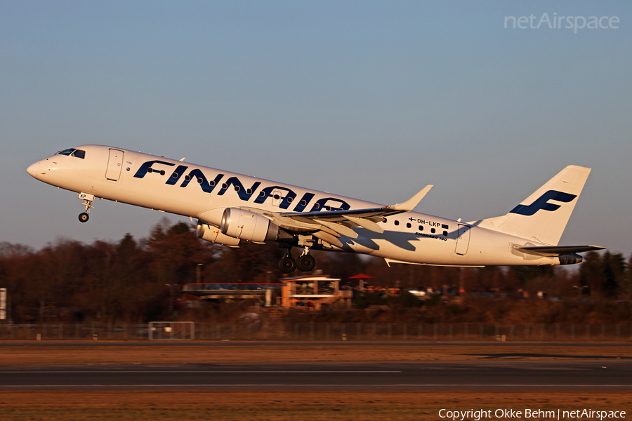 Finnair Embraer ERJ-190LR (ERJ-190-100LR) (OH-LKP) | Photo 36532