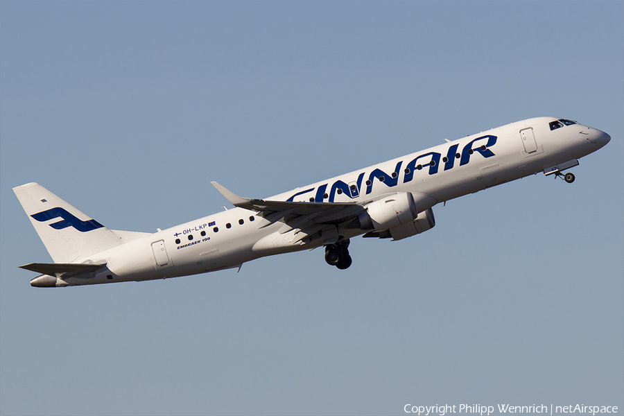 Finnair Embraer ERJ-190LR (ERJ-190-100LR) (OH-LKP) | Photo 126784