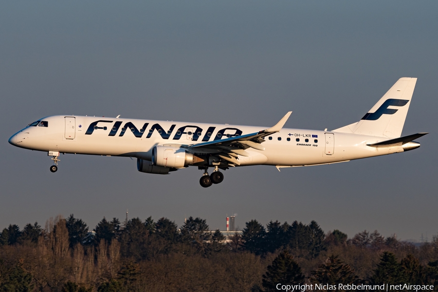Finnair Embraer ERJ-190LR (ERJ-190-100LR) (OH-LKR) | Photo 670735