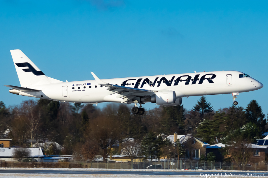 Finnair Embraer ERJ-190LR (ERJ-190-100LR) (OH-LKR) | Photo 620693
