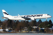 Finnair Embraer ERJ-190LR (ERJ-190-100LR) (OH-LKR) at  Munich, Germany
