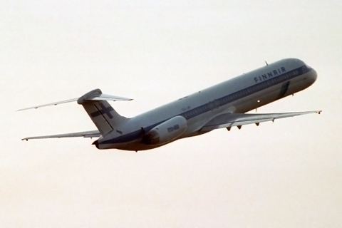 Finnair McDonnell Douglas MD-82 (OH-LMY) at  Hamburg - Fuhlsbuettel (Helmut Schmidt), Germany