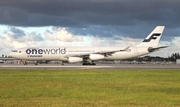 Finnair Airbus A340-313E (OH-LQE) at  Miami - International, United States