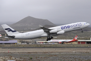Finnair Airbus A340-313E (OH-LQE) at  Tenerife Sur - Reina Sofia, Spain