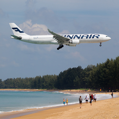 Finnair Airbus A330-302E (OH-LTS) at  Phuket, Thailand