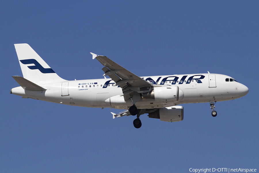 Finnair Airbus A319-112 (OH-LVA) | Photo 390805