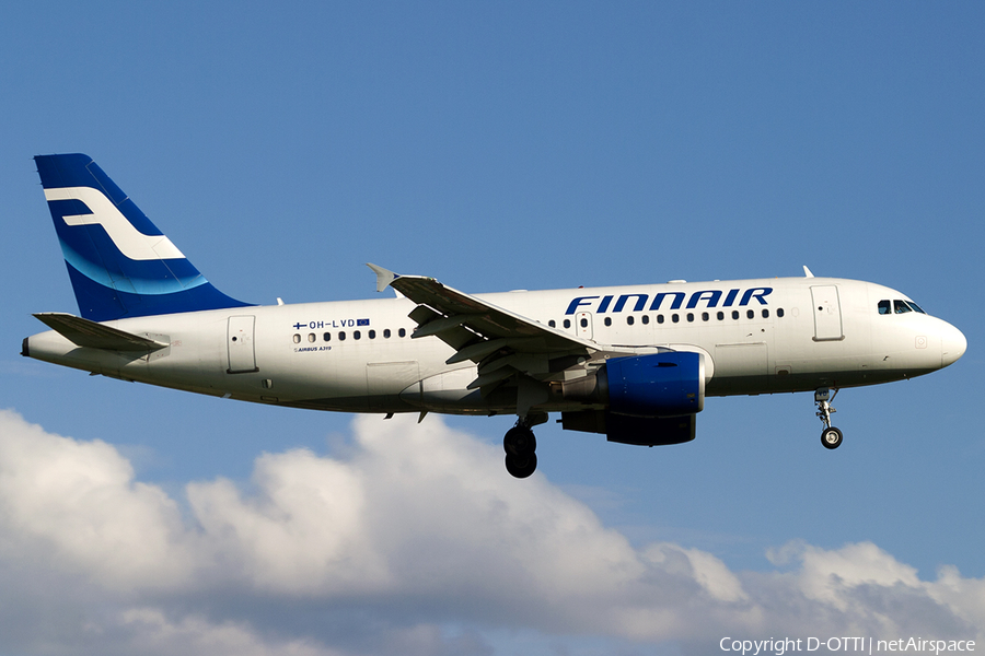 Finnair Airbus A319-112 (OH-LVD) | Photo 198208