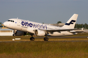 Finnair Airbus A319-112 (OH-LVD) at  Hamburg - Fuhlsbuettel (Helmut Schmidt), Germany