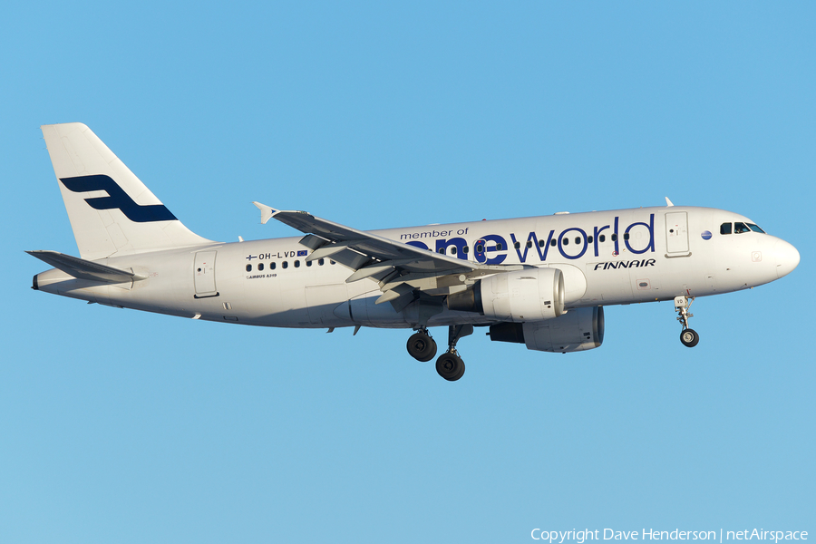 Finnair Airbus A319-112 (OH-LVD) | Photo 38089