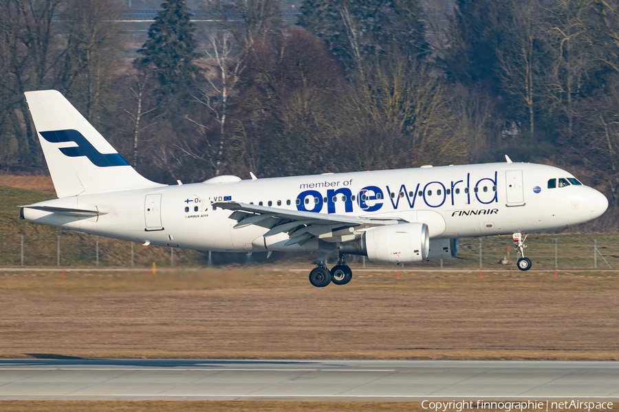 Finnair Airbus A319-112 (OH-LVD) | Photo 674353