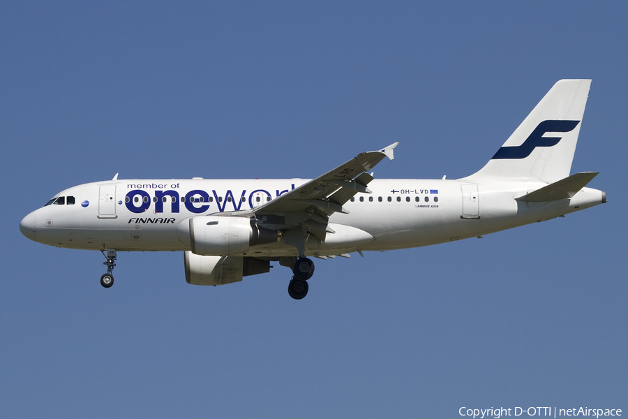 Finnair Airbus A319-112 (OH-LVD) | Photo 439070