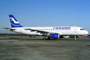 Finnair Airbus A320-214 (OH-LXA) at  Hamburg - Fuhlsbuettel (Helmut Schmidt), Germany