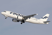 Finnair Airbus A320-214 (OH-LXB) at  Warsaw - Frederic Chopin International, Poland