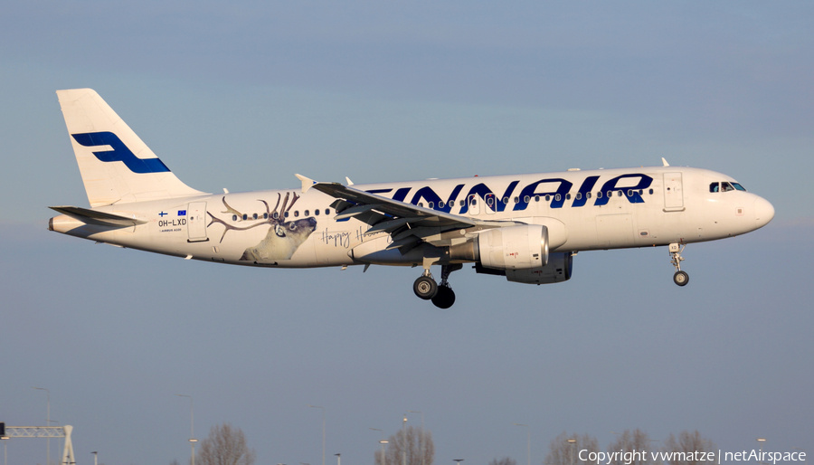 Finnair Airbus A320-214 (OH-LXD) | Photo 423164