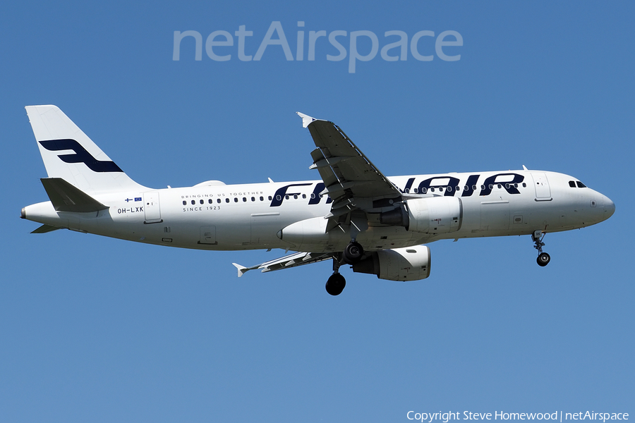 Finnair Airbus A320-214 (OH-LXK) | Photo 580152