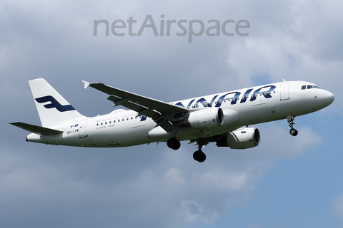 Finnair Airbus A320-214 (OH-LXM) at  London - Heathrow, United Kingdom