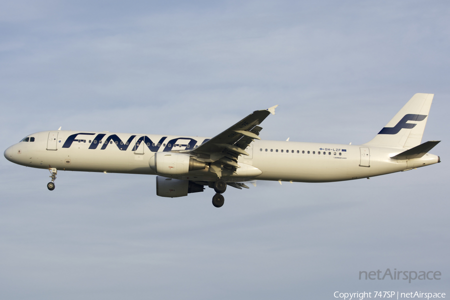 Finnair Airbus A321-211 (OH-LZF) | Photo 41064