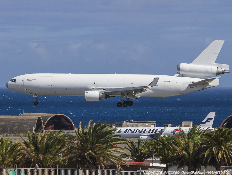 Nordic Global Airlines McDonnell Douglas MD-11F (OH-NGA) | Photo 504479