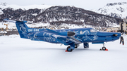 Fly 7 Executive Aviation Pilatus PC-12/47E (OH-SSS) at  Samedan - St. Moritz, Switzerland